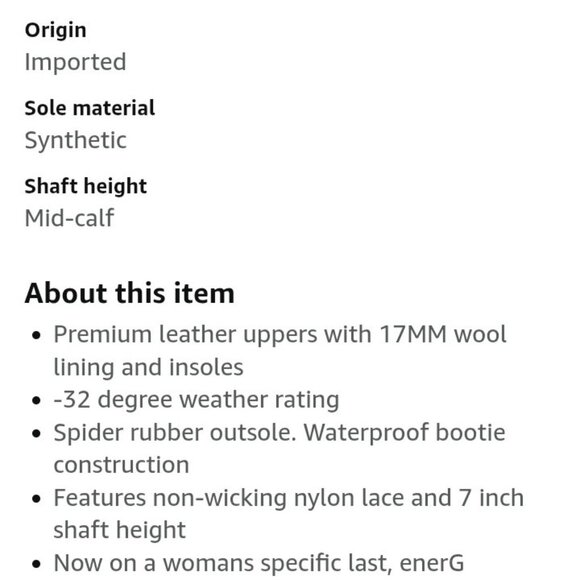 Ugg Adirondack III Boots/size 10 - Picture 6 of 6